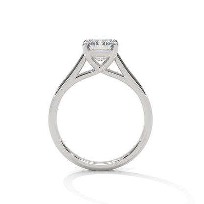 Classic Radiant Solitaire Ring