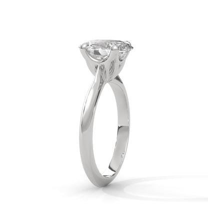 Classic Oval Solitaire Ring