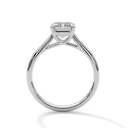 Classic Emerald Solitaire Ring