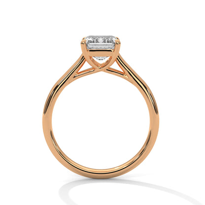 Classic Emerald Solitaire Ring