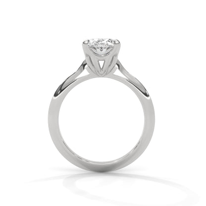 Classic Oval Solitaire Ring