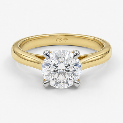Classic Round Solitaire Ring