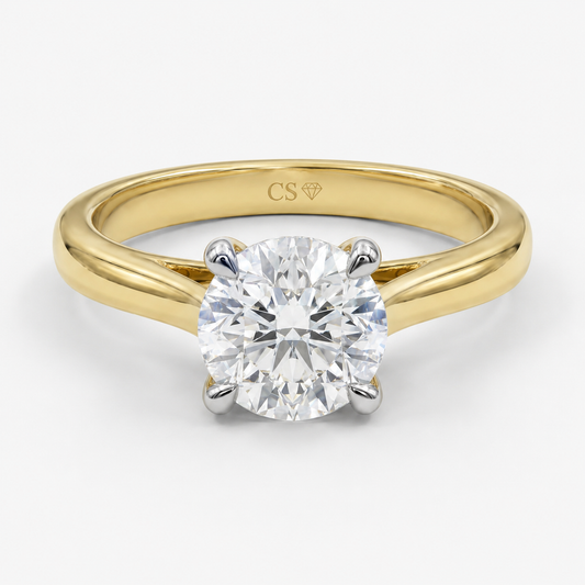 Classic Round Solitaire Ring