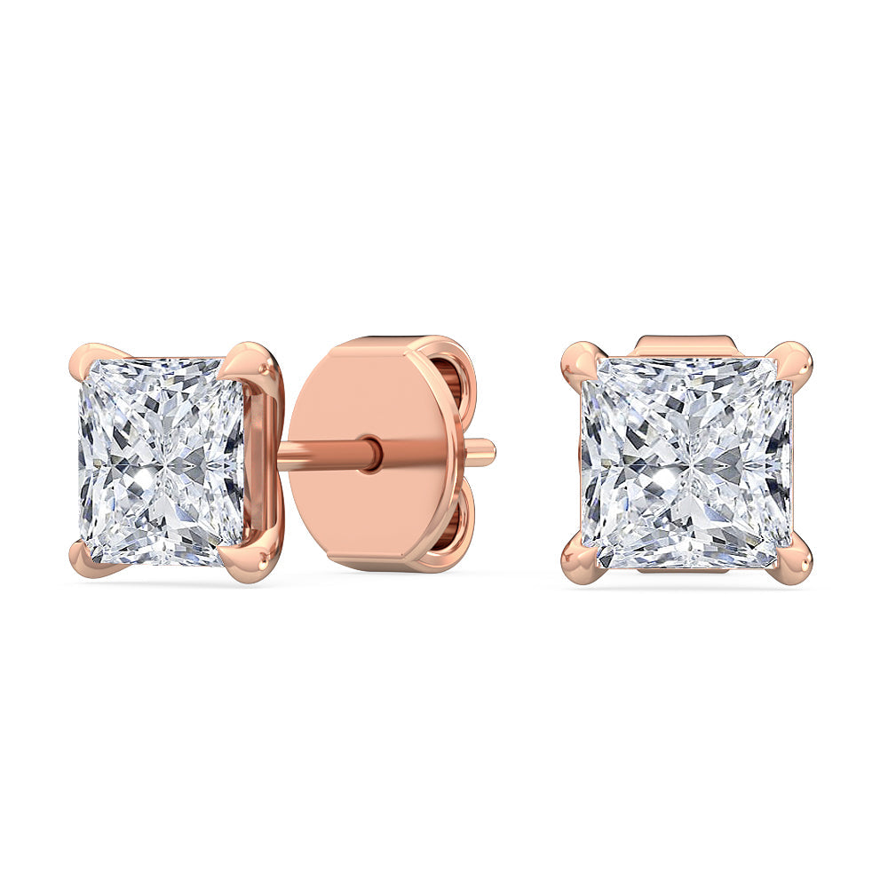 4 Prong Princess Studs