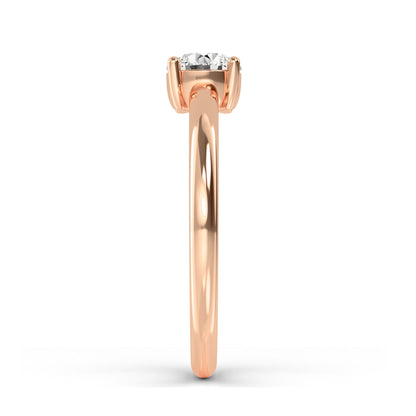 Basic Round Solitaire Ring