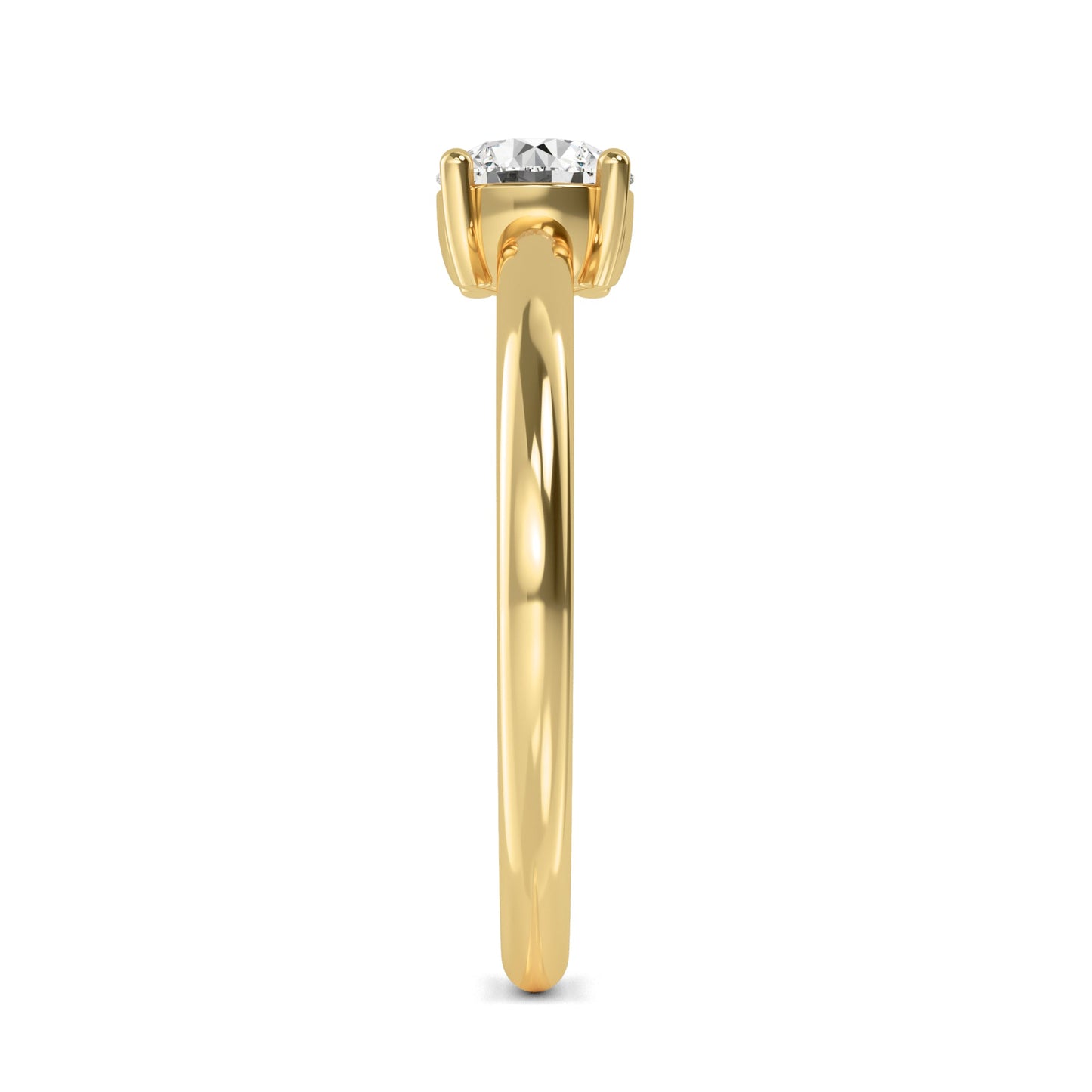 Basic Round Solitaire Ring
