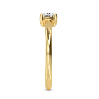 Basic Round Solitaire Ring